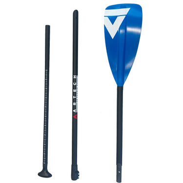 Artech Paddle - Fibreglass Orange - Adjustable 3pc - Good Wave Australia